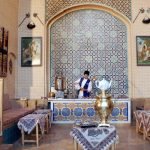 Abbasi hotel isfahan traditional cafe 1 at Abbasi Hotel Isfahan