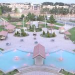 Zanbagh hotel yazd yard 1 at Zanbagh Hotel Yazd