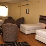 Varzesh hotel tehran quadruple room 1 at Varzesh Hotel Tehran