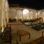 Darb bagh hotel kashan yard 1 at Darbe Bagh Hotel Kashan