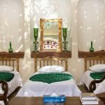 Morshedi house hotel kashan wind catcher four beds room 1 at Morshedi House Hotel Kashan