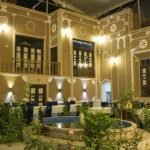 Firoozeh traditional hotel yazd restaurant 1 at Firoozeh Traditional Hotel Yazd