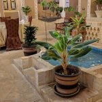 Khane dohad hotel yazd yard 1 at Khane Dohad Hotel Yazd