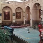 Morshed garden traditional hotel yazd yard 1 at Morshed Garden Traditional Hotel Yazd