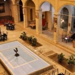 Morshed garden traditional hotel yazd yard 2 at Morshed Garden Traditional Hotel Yazd