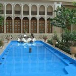Mozafar traditional hotel yazd yard 3 at Mozafar Traditional Hotel Yazd