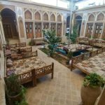 Royay ghadim traditional hotel yazd yard 1 at Royay Ghadim Traditional Hotel Yazd