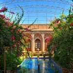 Traditional kohan hotel yazd yard 2 at Traditional Kohan Hotel Yazd